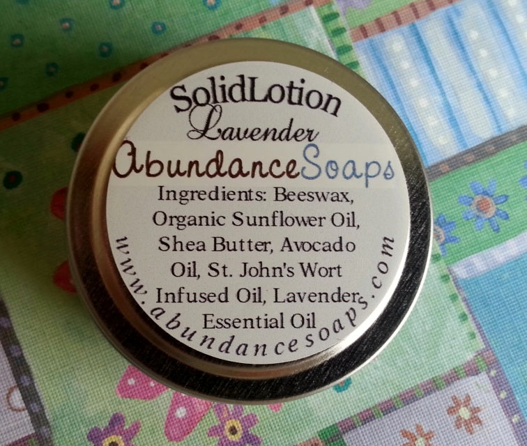Solid Lotion Bar